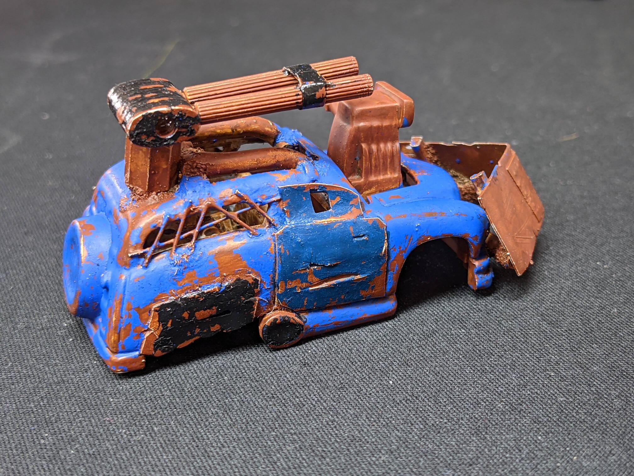 Gaslands vehicle and diorama – Josef Adamčík