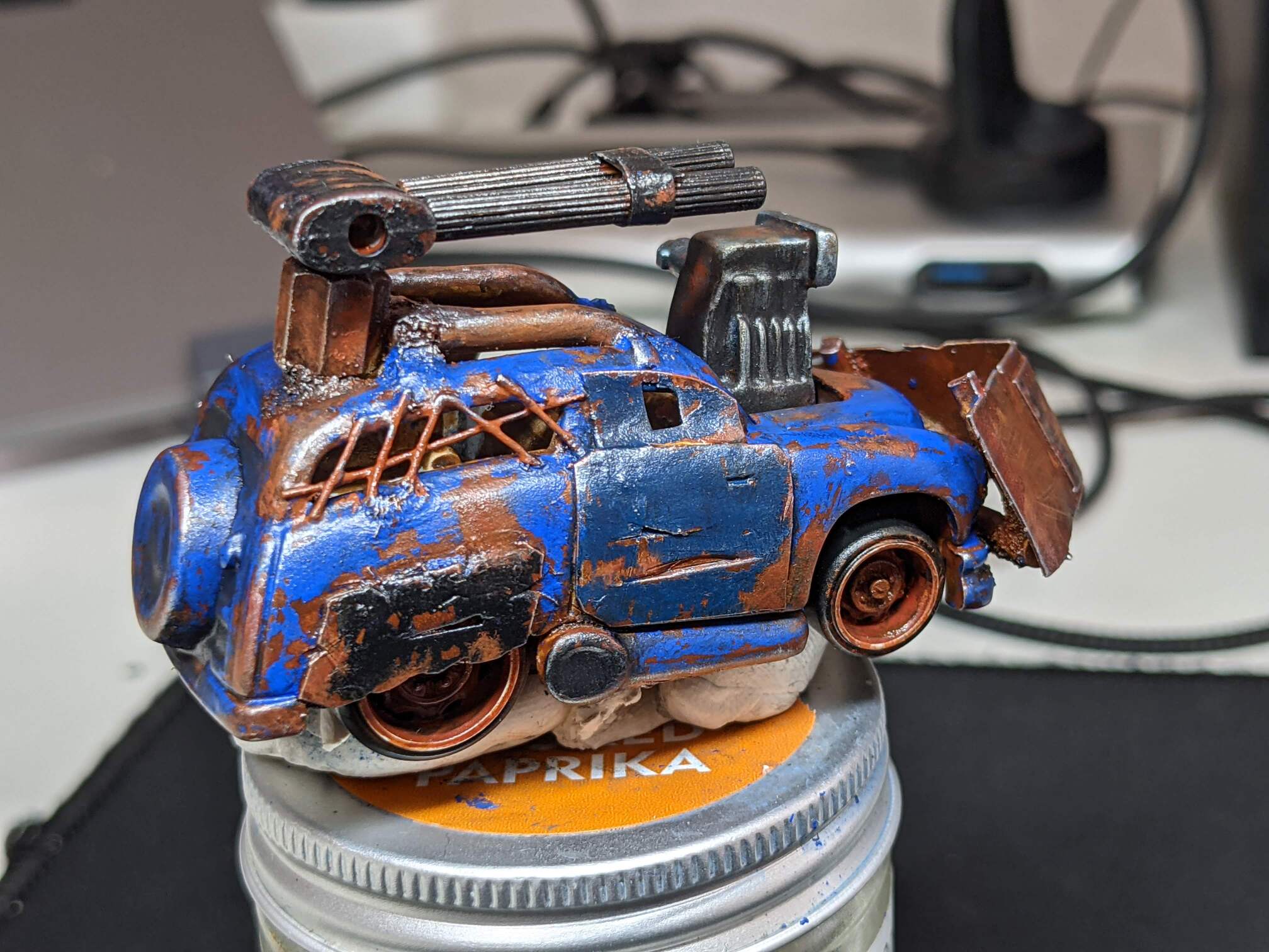 Gaslands vehicle and diorama – Josef Adamčík