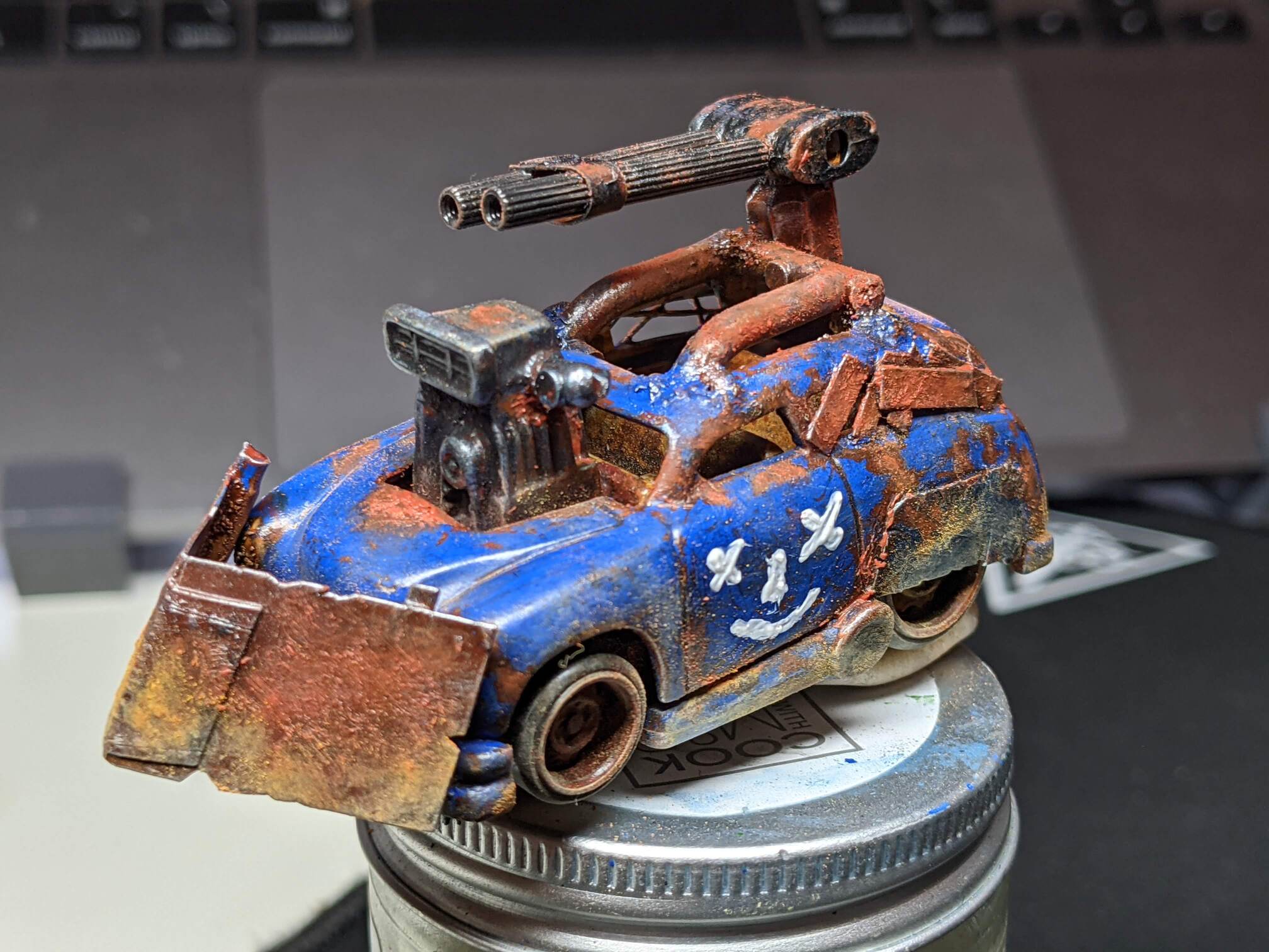 Gaslands vehicle and diorama – Josef Adamčík