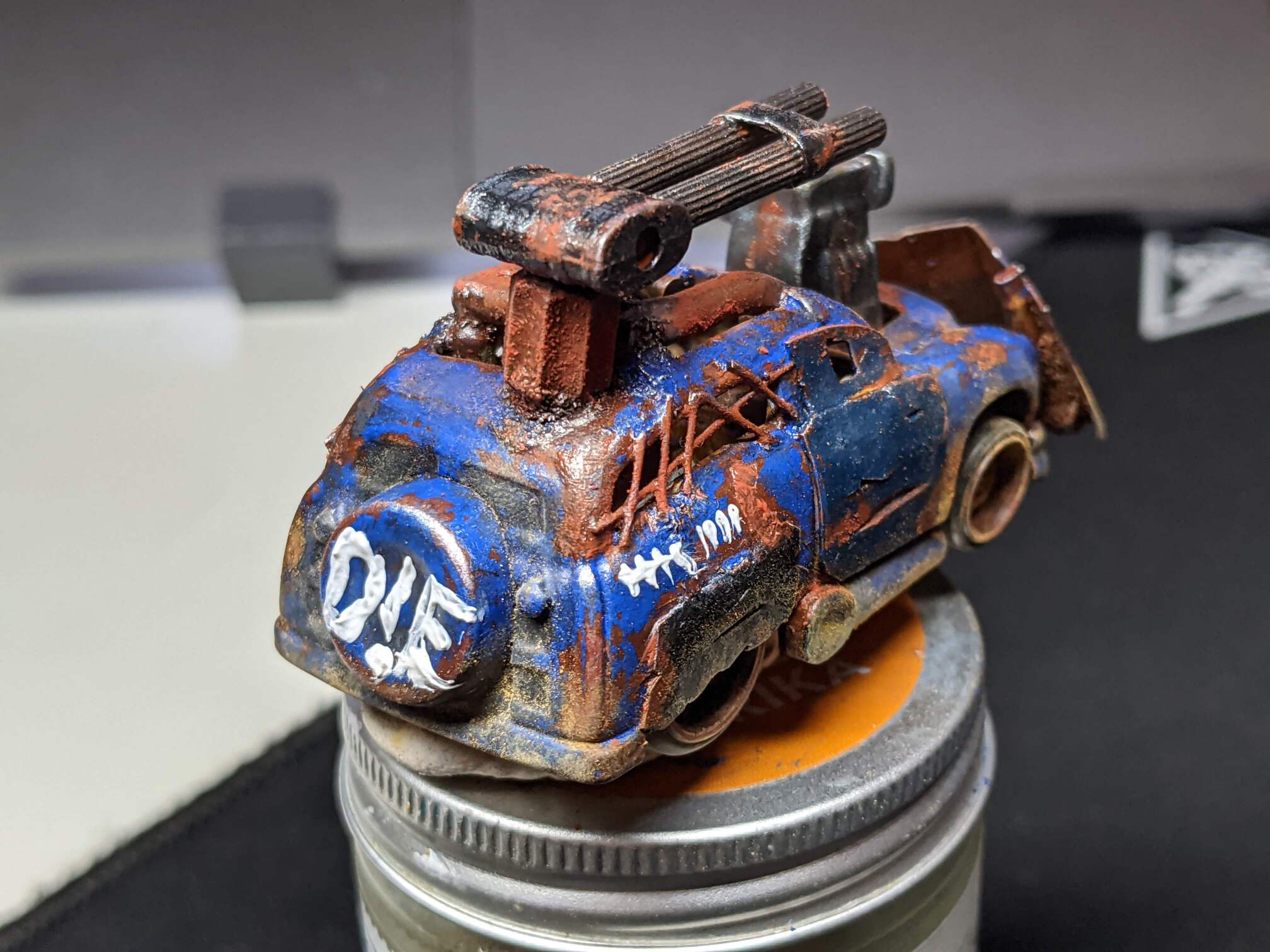 Gaslands vehicle and diorama – Josef Adamčík