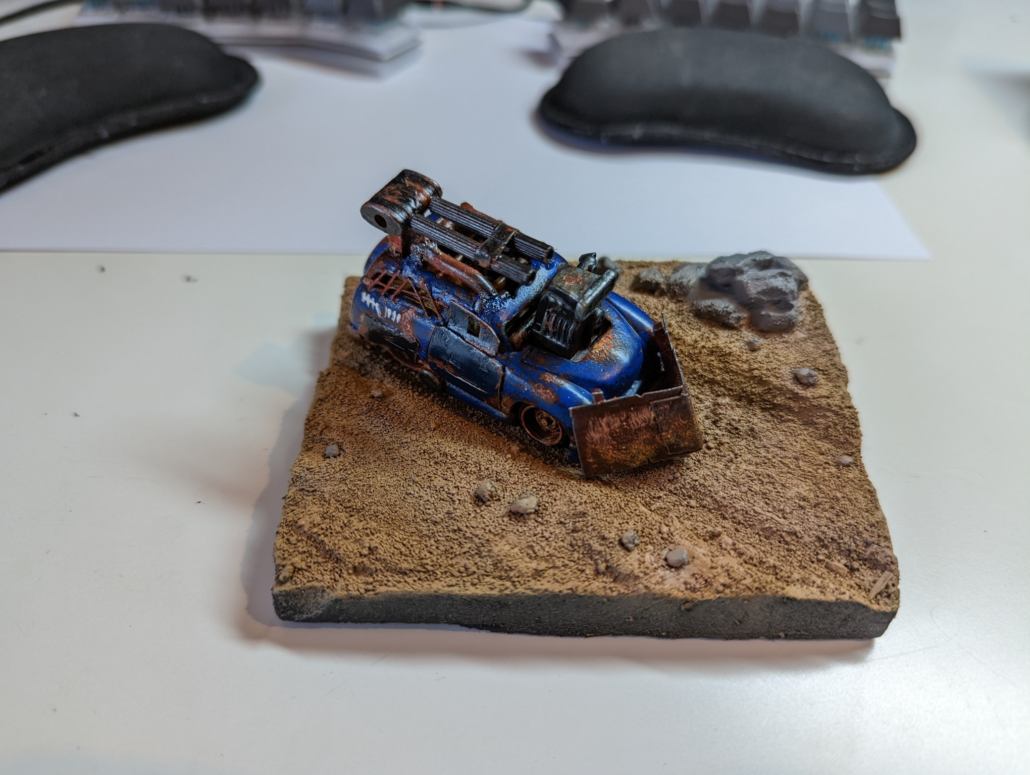 Gaslands vehicle and diorama – Josef Adamčík