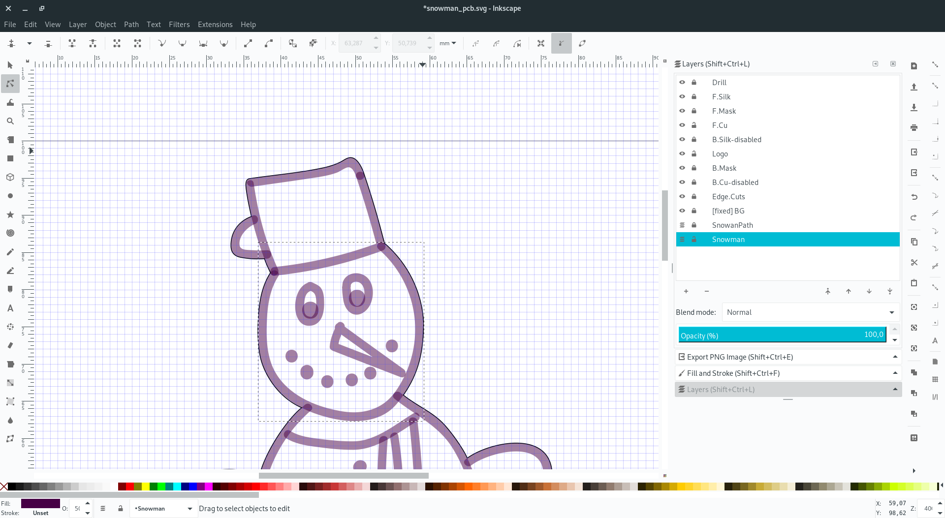 Download Pcb Snowman Christmas Decoration Josef Adamcik